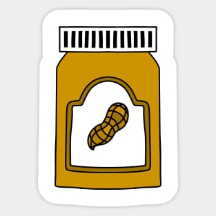 Peanut Butter Sticker
